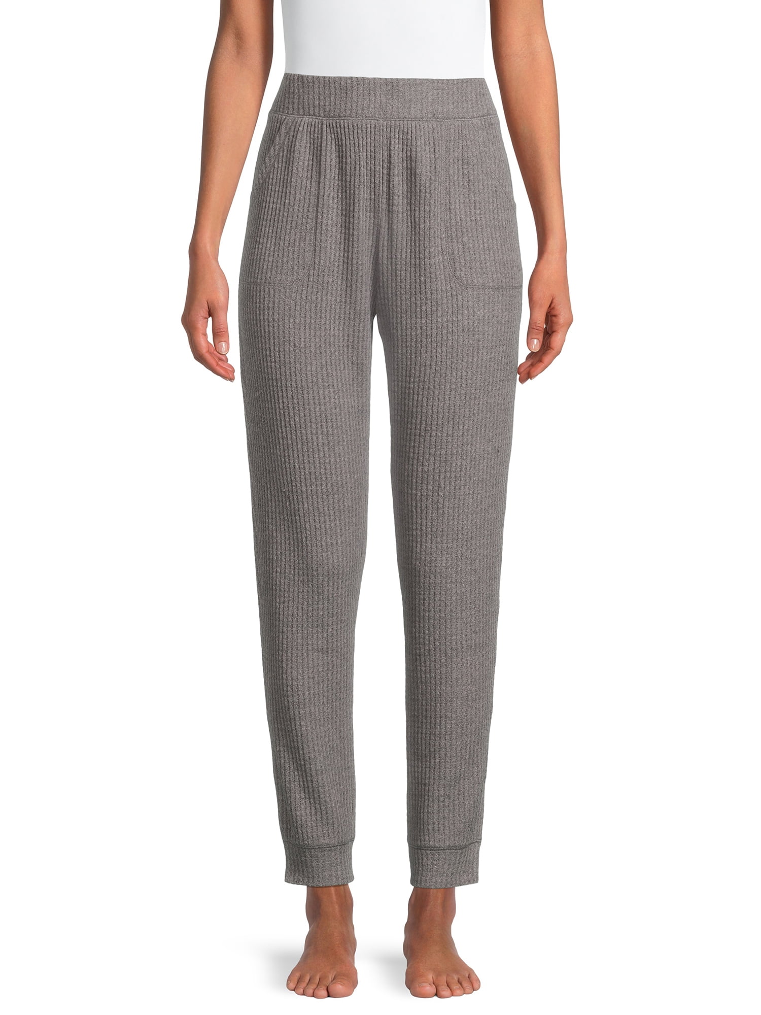 Secret Treasures Women's and Women's Plus Waffle Sleep Joggers