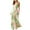 Green, variant on THDHVS Maxi Dresses for Women 2025,Women's Casual Dresses,Beach Sundress Spaghetti Strap Tiered Summer Wedding Guest Long Dress Green L
