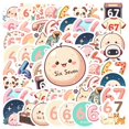 thumbnail image 3 of 35pcs-100pcs Charming Animal Stickers Cute Character Stickers Vibrant DIY Stickers for Notebooks Laptops Suitcases, 3 of 9