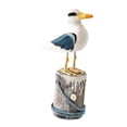 thumbnail image 4 of Estatua de gaviota sobre base, adorno de escritorio, figura creativa de ave marina, escultura de pájaro para estantería, gabinete, decoración del, 4 of 9