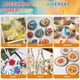 thumbnail image 4 of 24 Colores Pinturas Acrilicas, Kit Pintura Acrilica, Pintura Acrilica Profesional, Juego de Pinturas Acrilicas 59ml, 24 Colores (59ml) + 10 Pinceles y 5 Hojas de Papel, Ideal para Arte en Vidrio, Tela, 4 of 8