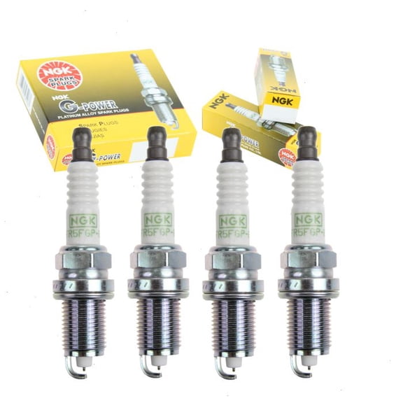 4 pc NGK G-Power Spark Plugs compatible with Jeep Compass 2.4L L4 2009