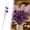 Purple, variant on Hgtduk Artificial Phalaenopsis Flower Arrangement, Available in Multiple Colors, Artificial Arrangement for Indoor Home Desk and Hotel Decor, Green