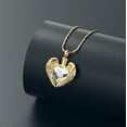 thumbnail image 6 of Angel Wing Crystal Heart Pendent for Ashes and Chain Cremation Jewelry for Ashes Perfume Memory Necklace for Men Women, 6 of 8
