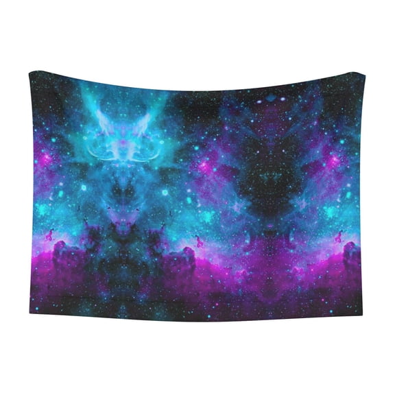 Flannel Throw Dog Blanket Galaxy Soft Warm Print Pet Blankets for Small Dog Cat Puppy