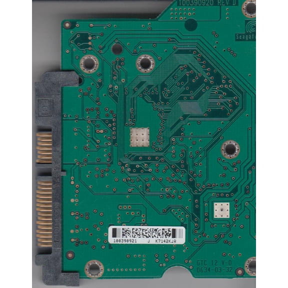 ST3160811AS, 9CC132-302, 3.AAE, 100390921 J, Seagate SATA 3.5 PCB