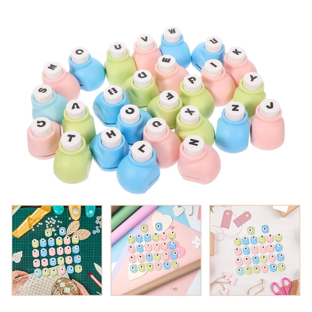 Raindrops 26 Pieces Craft Punch For Hole Punching Shapes In Metal For Scrapbooking And DIY Projects
