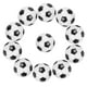 thumbnail image 4 of 12 Unids 3.1CM Clásico Mini Juguete de fútbol Mesa Fútbol Fútbol Balones de repuesto Mesa de resina Juego de fútbol Accesorio de bola (Negro), 4 of 5