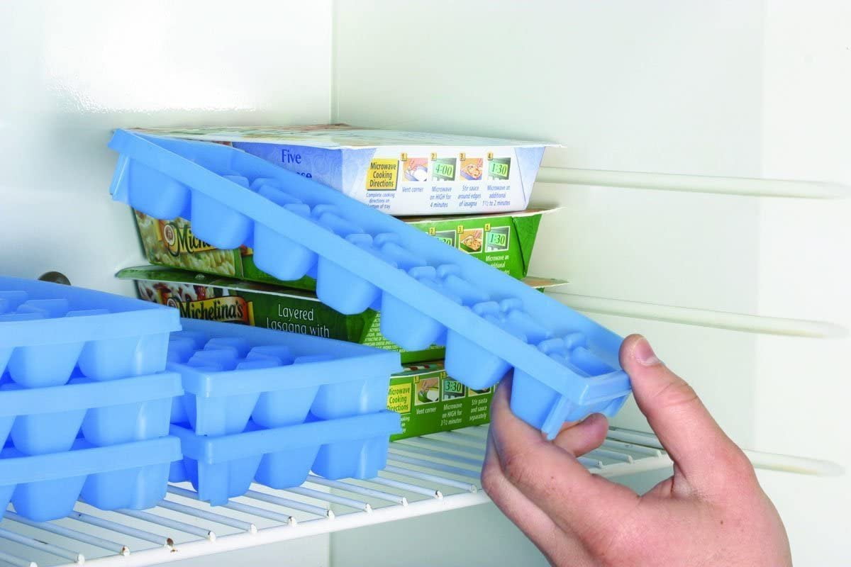 Camco 44100 Mini Ice Cube Tray - 4 pack