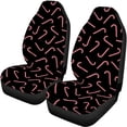 thumbnail image 5 of Pzuqiu Car Seat Covers Interior, Compatible with Vans Seats Sedan Seats, Car Seat Covers Full Set Fit for Cars Truck Full Surround, Christmas Candy Cane, 5 of 10