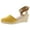 Yellow MC, variant on Style & Co. Womens Mailena Man Made Buckle Wedge Sandals