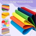 thumbnail image 4 of 100Pc Construction Paper Colored Cardstock Paper For Classroom Craft Room (D), 4 of 9