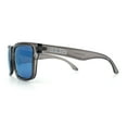 thumbnail image 6 of Premium Kush Polarized Rectangle Sport Horn Rim Sunglasses Slate - Yellow Mirror, 6 of 8