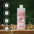 thumbnail image 2 of Rebel Green Super Deluxe Dish Soap - Natural Dishwashing Soap - Liquid Dish Detergent - Sustainable Dish Liquid Scented with Pink Lilac - (16 oz Bottles, 2 Pack), 2 of 4