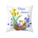 thumbnail image 2 of Almohada De Huevo De Conejo De Pascua, Decoraciones Para El Hogar De Pascua, Funda De Almohada Cuadrada Duradera Para Sofá, Librería, Fiesta Speravity HA044715-10, 2 of 5