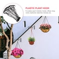 thumbnail image 3 of KAKOWELY 10Ud Para Colgar Plantas De Plástico Y Duraderos Color Negro, 3 of 6