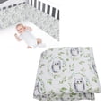 thumbnail image 1 of COJÍN DE PARACHOQUES DE CAMA PARA BEBÉS, Paracoques de Bebé Resistente a la Colisión para la Piel, Evita la Caída de los Bordes de Algodón Fácil de Instalar Luz para El, 1 of 7