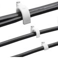 thumbnail image 2 of 500 Pack Cable U Nails, Wire Clips For Wall Mounting Cords, Home Theater, Office (5 Sizes, White), 2 of 5