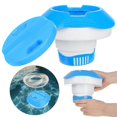thumbnail image 1 of Vents Optimal Fits Up to 3 Inches Tabs Chlorinator Bromine Holder Chlorine Floater Pool Floating Chlorine Dispenser, 1 of 5