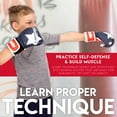 thumbnail image 6 of Franklin Sports Kids Boxing Gloves Set - Future Champs Youth Training Boxing Gloves for Kids Ages 5-8 - 6 Ounce Kids Boxing Training Gloves for Boys + Girls - Red + Blue Pair, 6 of 10