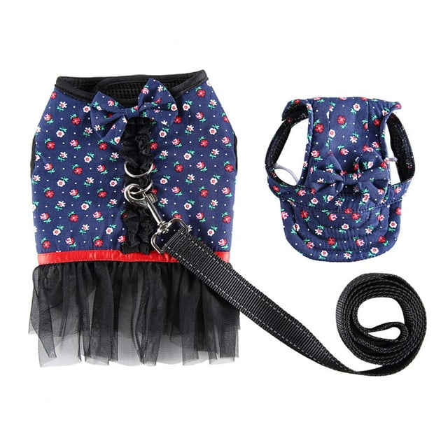 Arnes de Perro Duradero de Chaleco Arnés Reflectante de Mallas Transpirables Lindo Decorativo para Adiesreamiento de Zulema Arnés para chaleco para perros