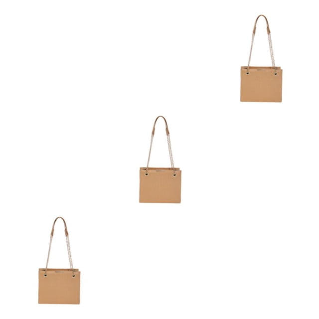 Justharion Sturdy And Durable Handbag For Any Occasion Fashionable And Versatile Made khaki 3Set