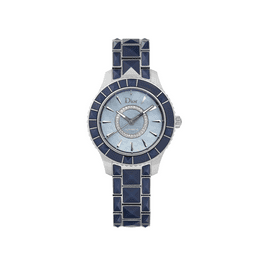 Dior Christal 33mm Steel Ceramic Diamond Black Dial Automatic Watch CD113513M001 Walmart