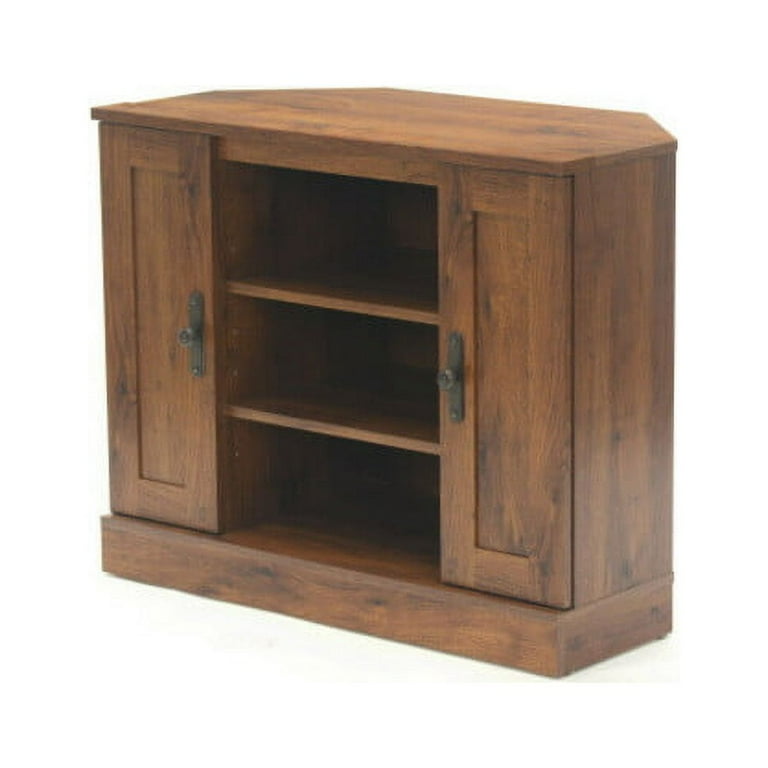 Sauder harvest mill online corner entertainment stand