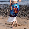 thumbnail image 6 of Starry Animals Women's Chiffon Summer Beach Dresses with Polyester Straps for a Stylish Look, 6 of 6