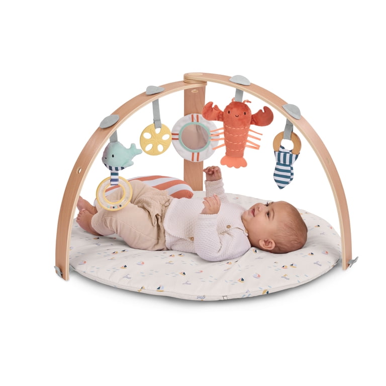 Ingenuity Cozy Spot Reversible Duvet Activity Gym - Harbor Haven