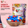 thumbnail image 2 of NY SPICE SHOP Red, White, and Blue Sixlets - 3 Pound - Red, White, and Blue Candy - 4th of July Candy - Patriotic Candy - Memorial Day Candy, 2 of 7