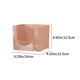 thumbnail image 3 of Organizador de Baño de Pared para Organización y Almacenamiento, Estante para Cosméticos Sin Taladros, Plástico Abs, Capacidad de 5 Kg, Rosa, Verde Menta, Blanco y Gris, 16 X 12,5 X 12,5 Cm, Fácil In, 3 of 6