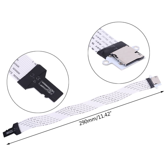 Micro SD TF Male to SD Female Extension Cable Adapter Flat FPC Cable Extender