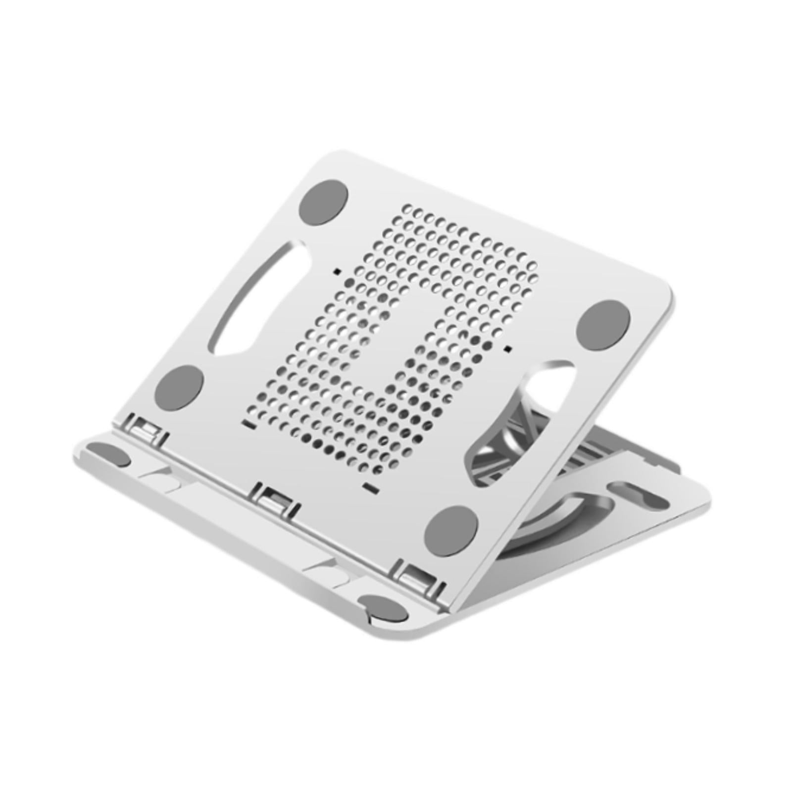 JWQFBC Laptop Stand Base Lightweight Folding Nonslip Portable Support Notebook Computer White