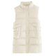 thumbnail image 3 of Gibobby Chaleco largo mujer, Chaleco Largo de Plumas para Mujer, Elegante Chaleco Largo de Plumas con Capucha para Invierno(Blanco,G), 3 of 3