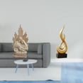 thumbnail image 2 of Estatua católica,Colección de estatuas y figuritas de adornos,Escultura católica de la Santísima Virgen María,Escultura abstracta de fuego,Estatua de arte abstracto para decoración del, 2 of 8