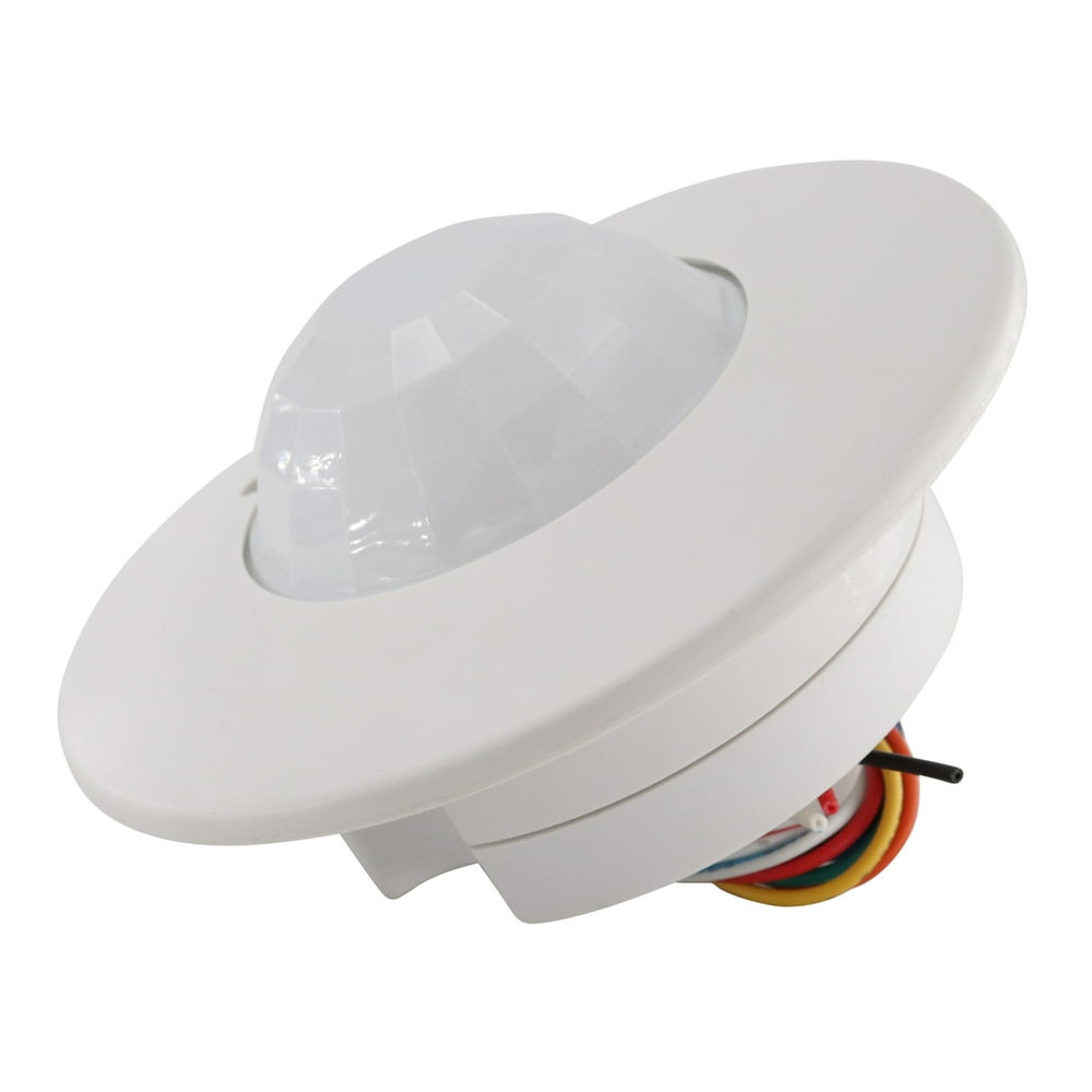 Hubbell PIR10EMS Recessed Ceiling Mount PIR Occupancy Sensor, 24V