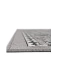 thumbnail image 4 of Unique Loom Aarhus Collection Area Rug - Floral (2' 7" x 10' Runner Gray/Black), 4 of 7