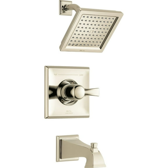 Delta Dryden Monitor® 14 Series Tub & Shower Trim in Polished Nickel T14451-PN