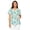 Cute Dinosaur Pattern, variant on Binienty Zebra Stripe Pattern Medical Uniform for Women Soft Stretch Short Sleeve Stretchy Top with Pockets Healthcare Workwear for Clinic