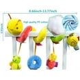 thumbnail image 5 of 11pcs optional,baby crib bell rattle baby stroller hanging bell multifunctional pinch bright colours to attract baby's attention (B-36CM Cat), 5 of 7