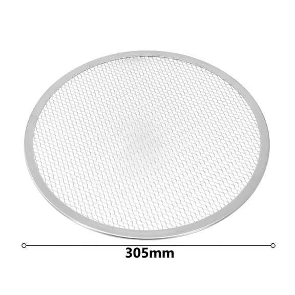 ACDANC Pizza Stone Non-Stick Aluminum Mesh Pizza Screen Pasta Baking Tray Net 12"