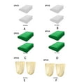 thumbnail image 4 of Inteprter 2 unids/set palmeras protección de invierno protección efectiva de plantas ajustable adecuado para varios Jardín y Patio Blanco 80*120cm, 4 of 6