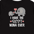thumbnail image 4 of Inktastic Best Nona Ever Grandchild Gift Boys or Girls Long Sleeve Toddler T-Shirt, 4 of 5
