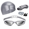 thumbnail image 2 of Lunettes de Natation Sans Fuite avec Clip Nasal, Bouchons d'Oreilles et Étui, 2 of 4