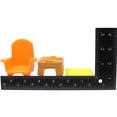 thumbnail image 6 of Replacement Parts for Collectible Fisher-Price Little People Barbie Dreamcamper Family Camping Playset HWB31 - Replacement Chair, Table and Tray, 6 of 6