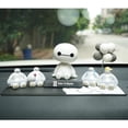 thumbnail image 3 of Soporte para teléfono móvil para coche, decoración de tartas para vehículos, coche de muñecas, adornos de estatua, decoración de escritorio, linda figura artesanal blanca y gorda, decoración decorativa para el hogar ER, 3 of 5