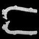 thumbnail image 2 of Front Left & Right Bumper Upper Bracket for 2007 2008 2009 6400A587 6400A588, 2 of 5
