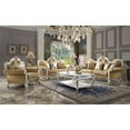 thumbnail image 5 of Chaise Picardy avec Coussin en Perle Antique et Caramel PU, 5 of 5