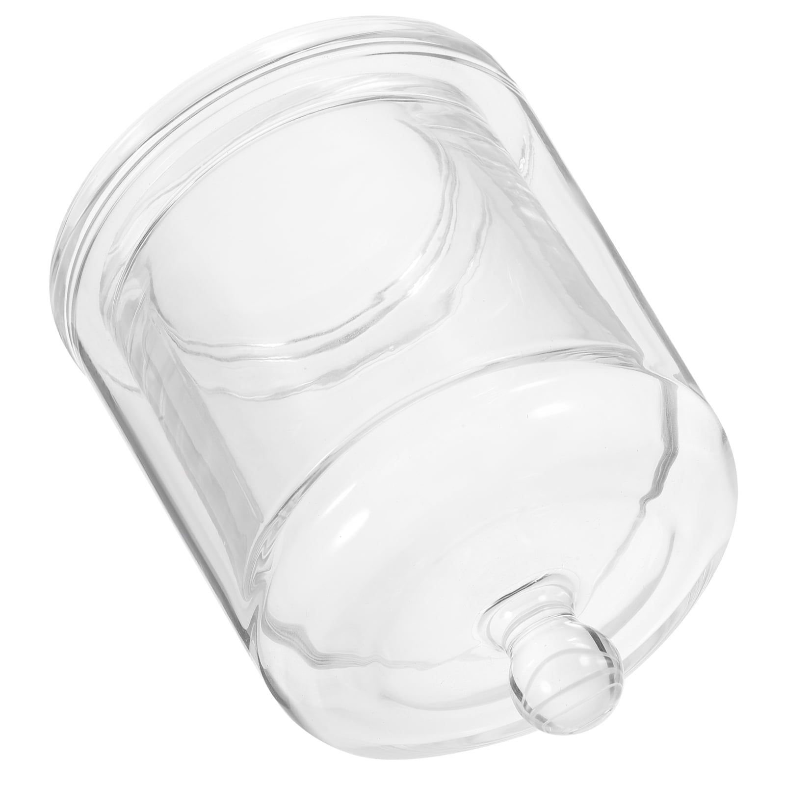 LEXSOMEO Clear Glass Candle Cup Simple Candle Wax Cup Homemade Candle Making Supply